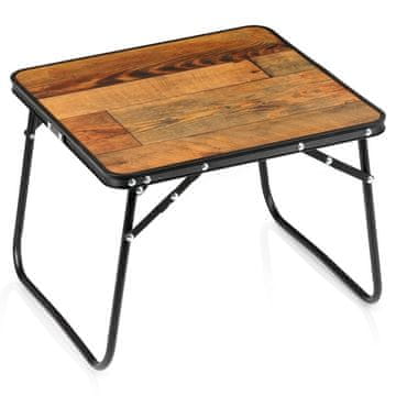 Northix Sklopivi aluminijski kamperski stol, 40x40x30 cm
