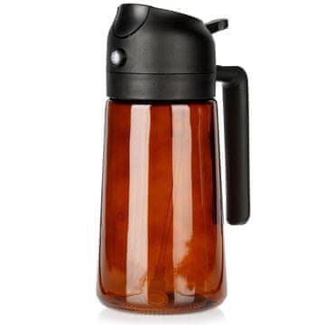 Northix Raspršivač za ulje i ocat za staklo, 450 ml, smeđi