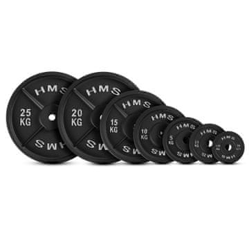 Northix Uteg od lijevanog željeza 10 kg, rupa 31 mm, crna
