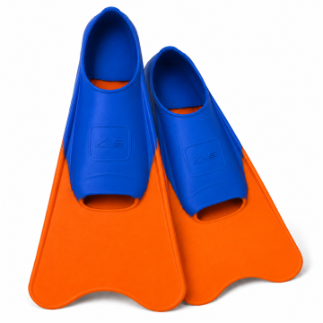 Aqua-Sport AQUA-SPORT kratke peraje aqua blade short fins XS narančasto-plave AS8015 veličina 34-35