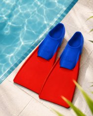 Aqua-Sport AQUA-SPORT dugačke plivačke peraje Long Floating Fins XXS red-blue veličina 30-33 AS1619