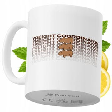 Šalica za kavu i čaj za vozača, smiješan i duhovit dizajn s tekstom, bijela, 330 ml