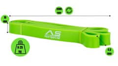 Aqua-Sport AQUA-SPORT POWERSTRECH SUPERBAND limeta zelena 2080x4,5x19mm otpor 9-25kg AS2080