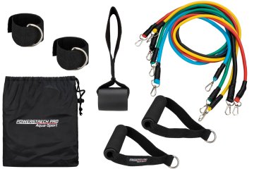 Aqua-Sport Aqui-sport powerstrech pro expander set 5 gumenih otpornih traka as6789