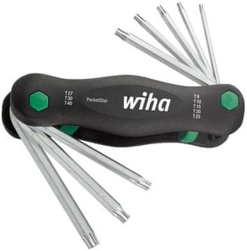 WIHA Komplet kutnih ključeva, PocketStar, fosfatiranih, T7-T25x mm Wiha