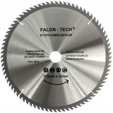 FALON-TECH Tarcza widiowa za drvo 315mm x 32mm 80T Falon-Tech