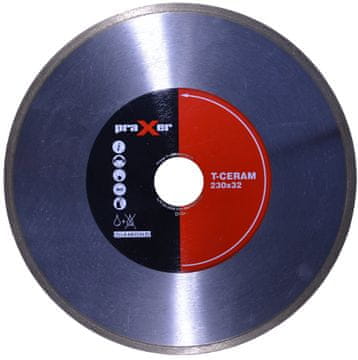 PRAXER Dijamantna ploča za keramiku T-CERAM 230 mm PRAXER