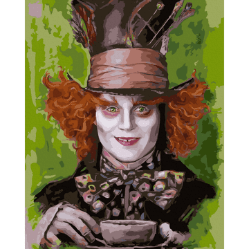 Slikanje po brojevima – Ludi Šeširdžija 40x50cm