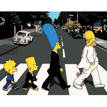 Slikaj po brojevima - The Beatles 50x40 cm