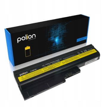 Polion Baterija za laptop lenovo thinkpad r500 r60 r60e r60i r61e r61i t500 4400mah