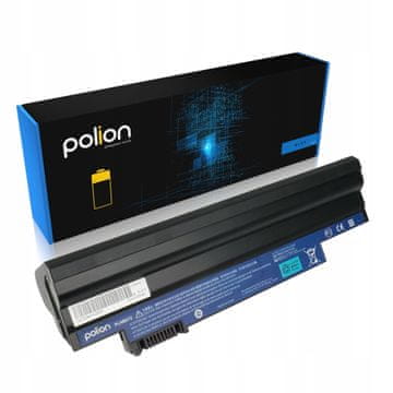 Polion Baterija za laptop acer al10a31 aspire one d255 d256 d257 d260 522, 6600mah
