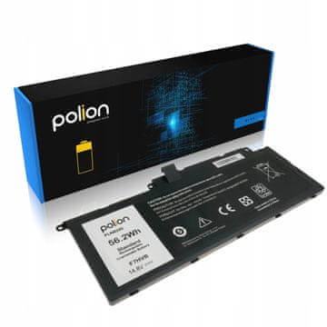 Polion Baterija za laptop deLL F7hvr inspiron 7537 17 7737 7746 3800mah