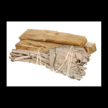 Bilovit set prirodnih tamjana - bijela kadulja i palo santo