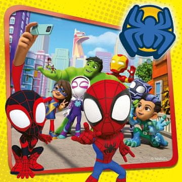 Ravensburger Ravensburger - Puzzle spidey i super-kumple 3x49 el. 5730