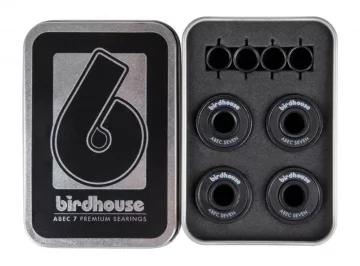 Birdhouse Birdhouse Abec-7 ležajevi za skateboard 8-pak, crni