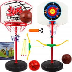 Kruzzel Set 2u1 koš i luk br:4337