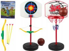 Kruzzel Set 2u1 koš i luk br:4337