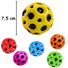 Kartonska galaktička lopta koja skače, meteor, svemirska loptica galaxy ball