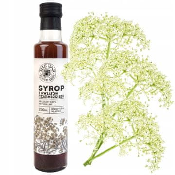 Sirup od cvijeta crnog bazge ekstrakt 43% iz cvijeta bazge 250 ml prirodni