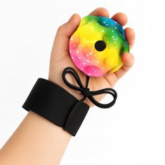 Lopta galaktička na gumi galaxy ball meteor svemirska loptica za vježbanje