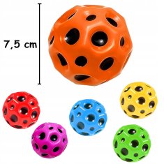 Lopta galaktička skakajuća meteor svemirska loptica galaxy ball kartonik