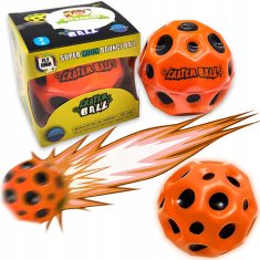 Lopta galaktička skakajuća meteor svemirska loptica galaxy ball kartonik