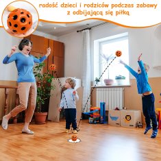 Lopta galaktička skakajuća meteor svemirska loptica galaxy ball kartonik