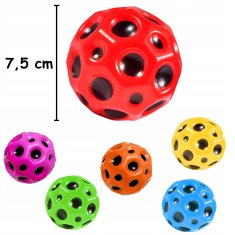 Lopta galaktička skačuća meteor svemirska loptica galaxy ball kartonik