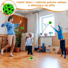 Lopta galaktička skačuća meteor svemirska kuglica galaxy ball kartonik
