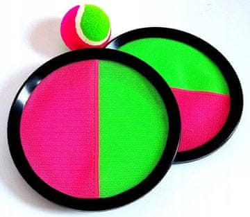 Norimpex Igra vještine Catch ball Rzucaj i ŁAP CATCHBALL 2x Tarcza PIŁKA Łapacz