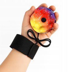 Lopta galaxy na gumi galaxy ball meteor kozmička loptica za vježbanje