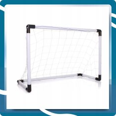Prijenosni nogometni gol 122x65 2u1, nogometni gol s pumpicom i loptom