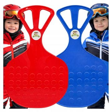 Dva komada klizač JABUKA SET za sanjkanje SANKI XXL 58 cm za snijeg
