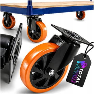 Kotur okretni za industrijska radionička kolica 5" 125mm 12,5cm 32mm