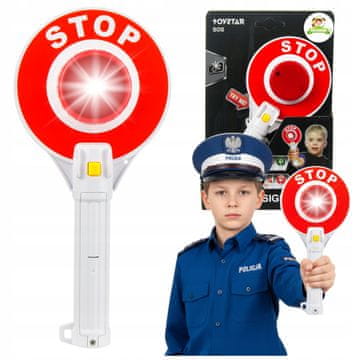 Policijska pištoljica svjetla efekti signalizacija crvena zelena