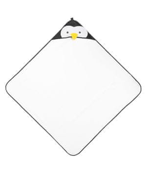 Waterfriends pokrivalo za kupanje 100x100 pingvin bijelo