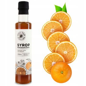 Narančasti sirup 250 ml the jar od trščanog šećera