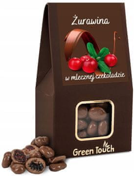 Brusnice u mliječnoj čokoladi 100 g Green Touch