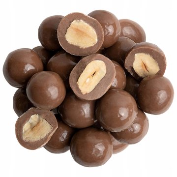 Lješnjaci u mliječnoj belgijskoj čokoladi 250 g