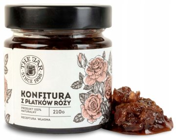 Konfitura od ružinih latica, prirodna, 210 g