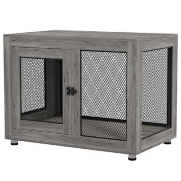 Homestar Kavez za psa 94x60x71,5 cm Sivi