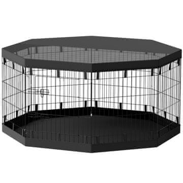 Homestar Igraonica za štence 159x159x76 cm Crna