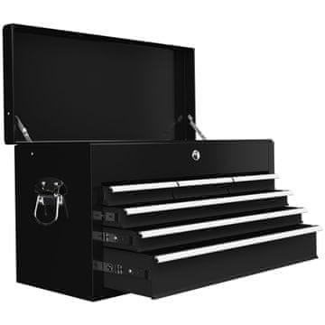 Homestar Kutija za alat 6 ladica 60x26x34 cm Crna