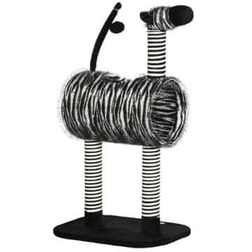 Homestar Mačji toranj 48,5x35x93 cm Crno Bijeli