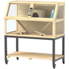 Homestar Kavez za hrčka 87x43x101 cm prirodno drvo