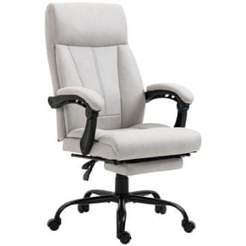 Homestar Uredska stolica s masažnom funkcijom 65x74x111 cm siva