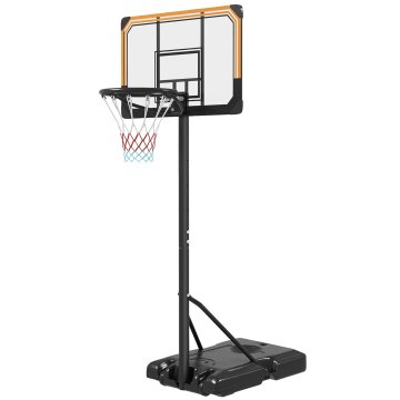 Homestar Stalak za košarkaški obruč, podesiva visina 182-213 cm, crni