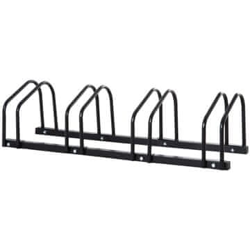 Homestar Stalak za bicikl 110x33x27 cm Crni