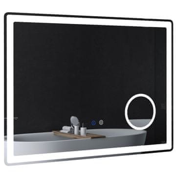 Homestar Kupaonsko ogledalo LED 80x60 cm srebrno