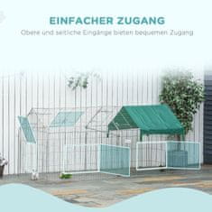 Homestar Igraonica za male životinje 220x103x103 cm Zelena